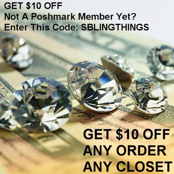 NWT Sparkling Bling Swarovski Crystal Rhinestone Round Purse: Silver Gol… - Picture 14 of 14